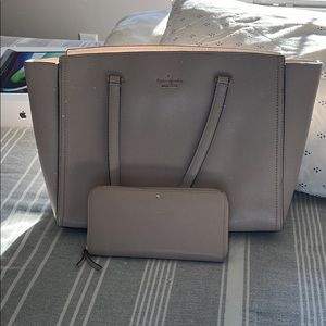Kate Spade purse and matching wallet